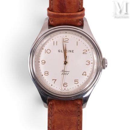 GLYCINE
Biel 1914
Round men’s steel watch, 2020s.
