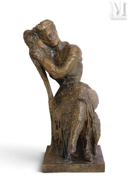 ORLOFF Chana (1888–1968) Bronze Cast
Woman Leaning