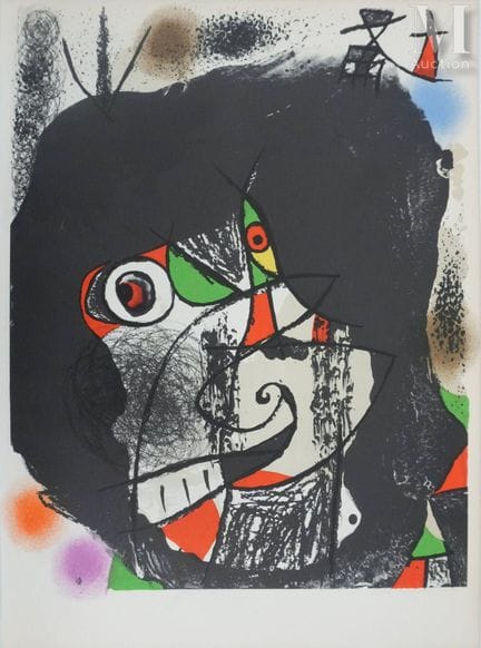 MIRO, Joan
Surrealist Face (The Theatrical Revolut