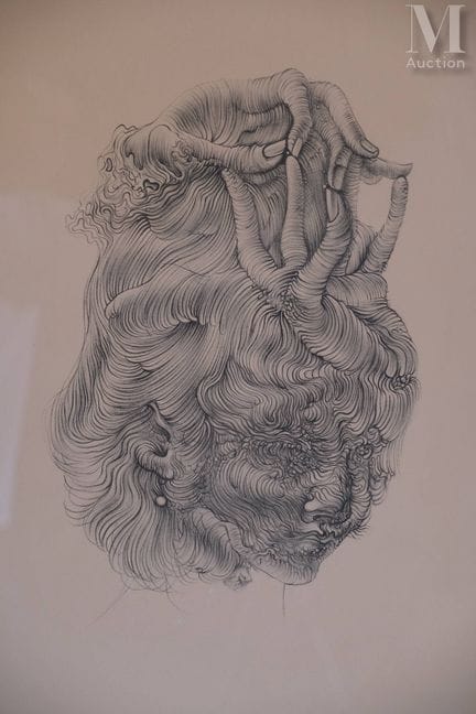BELLMER, Hans (1902–1975) Lithograph
My Hands in Y