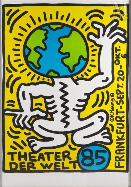 HARING Keith
Theater Der Welt 1985
Keith HARING (1