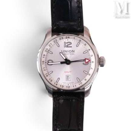 UNION Glashütte/SA
GMT
Round men's watch, stainles