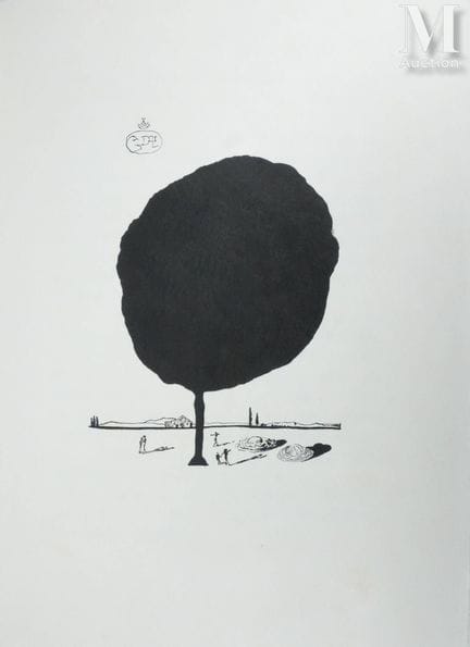 DALI, Salvador
Tree and Saucers, 1978
Salvador DAL