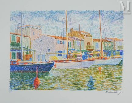 MENDJISKY, Serge
Port Grimaud, Colorful Little Hou