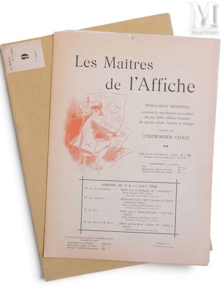 Les Maîtres de l'Affiche No. 9, Vol. 1. Monthly pu