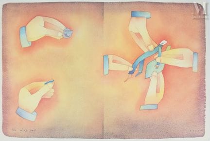 FOLON, Jean-Michel
The Gearwork of Dreams, 1985
Je