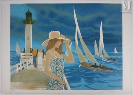 GANNE, Yves
The Pier at Deauville
Yves GANNE (1931