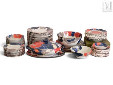 CHRISTOFLE
«Orientalys»
Juego de porcelana de 56 p