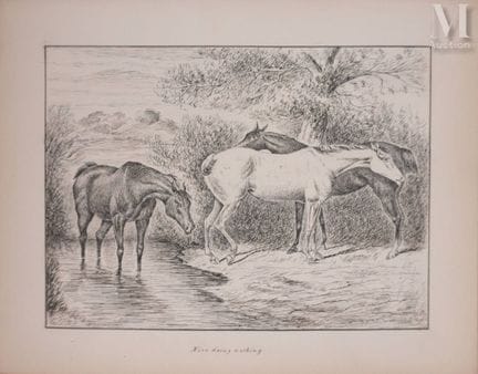 MASON Finch
Finch MASON (1850–1915)

Three Horses 