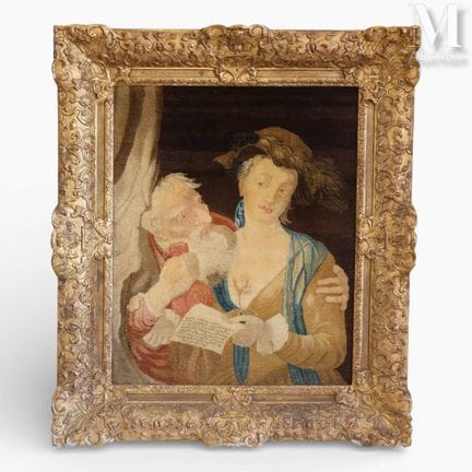 Tapestry panel after VAN DER MIJN (1684-1741)
Tied