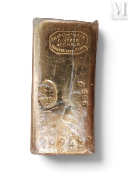 Gold Bar
Léon MARTIN, No. 192422
Weight: 1 kg
Buye