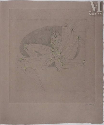 BELLMER, Hans
The Mystery of My Birth, 1969
Hans B