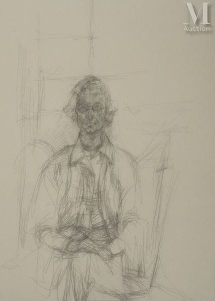 GIACOMETTI, Alberto
Drawing of a Young Girl (Annet