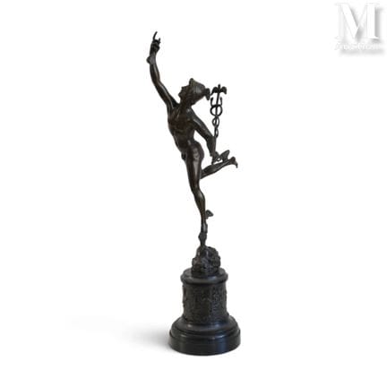 DE BOLOGNE, Jean (1529–1608) Bronze sculpture. Sec
