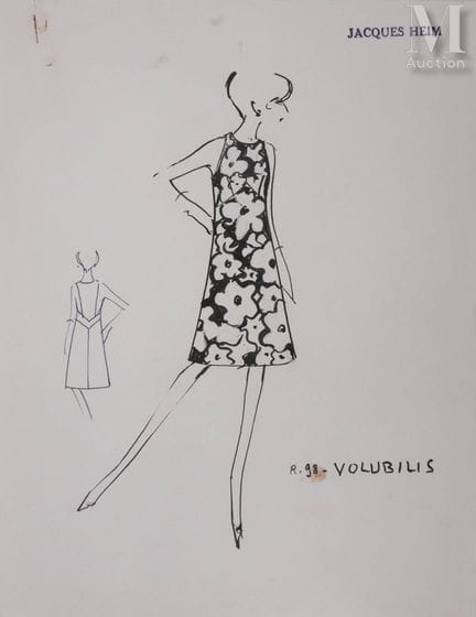 HEIM, Jacques
"Volubilis" Floral Dress
Jacques HEI
