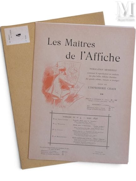 Les Maîtres de l'Affiche No. 4, Vol. 1. Monthly pu