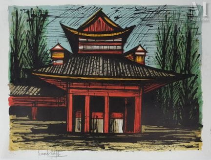 BUFFET, Bernard
Heianjingu Shrine, Kyoto, 1981
Ber