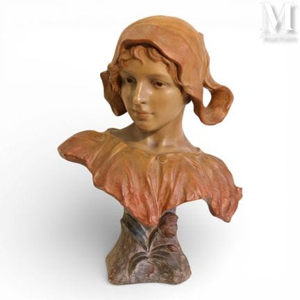 SCOTTEA A.J (1867-1925) Prueba en terracota
Busto 