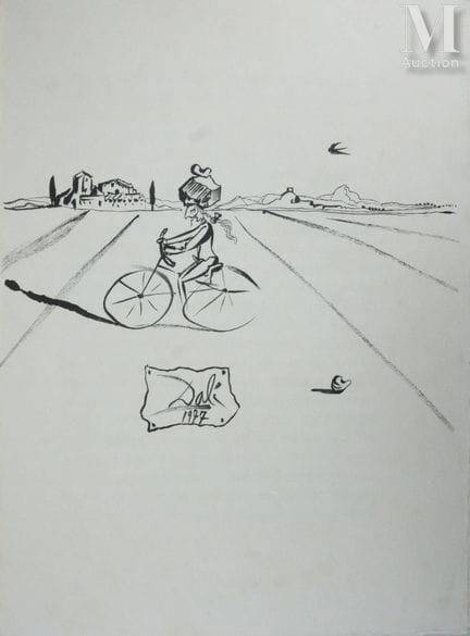 DALI, Salvador
Surrealist Cyclist, 1978
Salvador D