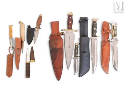 CAZA
Conjunto de cuchillos, puñales y dagas de caz