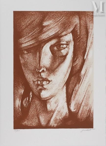 OUDOT, Georges
Portrait of a Young Woman, 1984
Geo