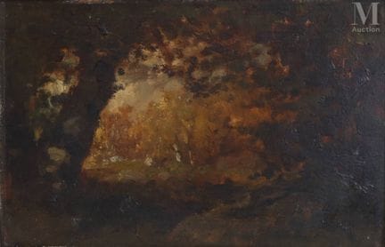 Escuela de BARBIZON del siglo XIX
«Sotobosque»
Óle