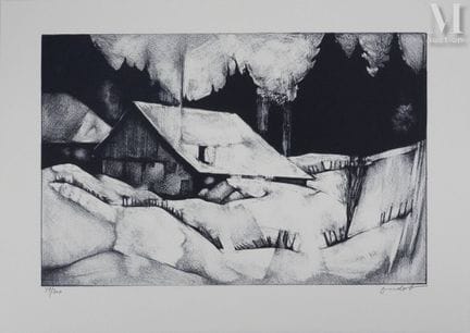 OUDOT, Georges
The Snow-Covered Chalet, 1984
Georg