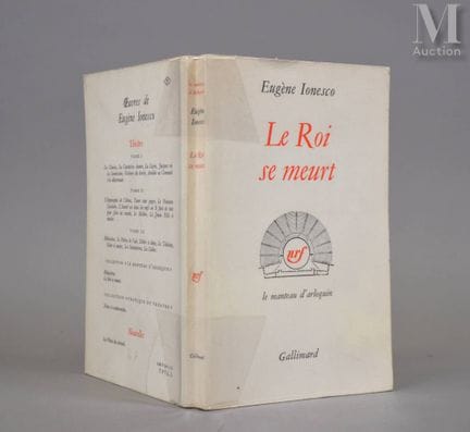 IONESCO (Eugène).
Le Roi se meurt. Paris, NRF - Ga