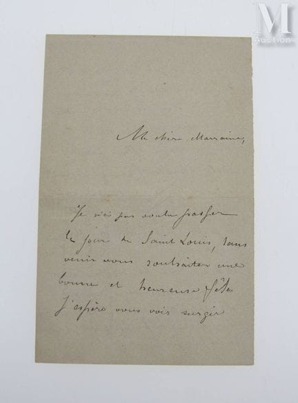 TOULOUSE-LAUTREC (Henri de), 1864–1901.
Eigenhändi