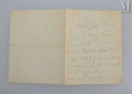PROUST (Marcel), 1871–1922.
L.A.S. „Marcel Proust“