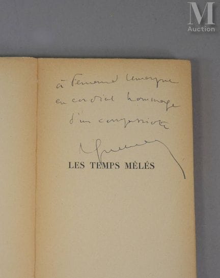 QUENEAU (Raymond).
Les Temps mêlés. Gueule de pier