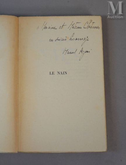 AYMÉ (Marcel).
Der Zwerg. Paris, NRF – Gallimard, 