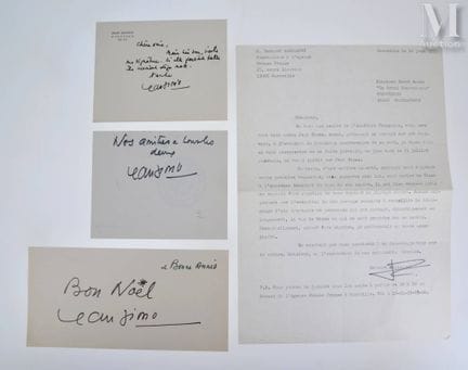 GIONO (Jean), 1895–1970.
L.A.S. „Jean Giono“, ohne