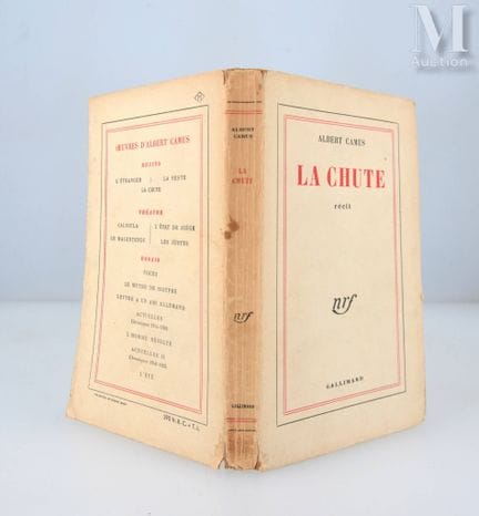 CAMUS (Albert).
Der Fall. Erzählung. Paris, NRF – 