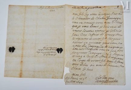 BOURBON (Heinrich II. von), Prinz von Condé (1588–