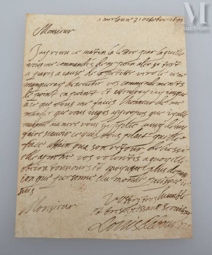 CONDÉ (Louis II. von Bourbon, Prinz von), genannt 