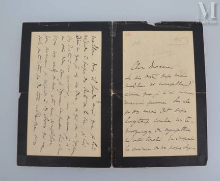 PROUST (Marcel), 1871–1922.
L.A.S. „Marcel Proust“
