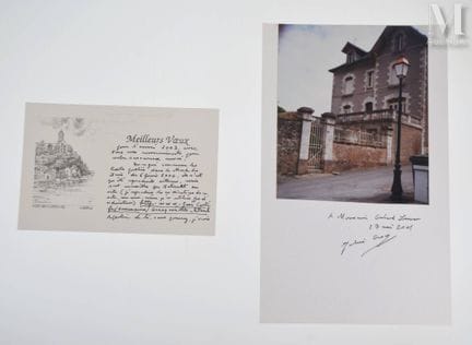 GRACQ (Julien), 1910–2007.
Set aus 3 signierten Au