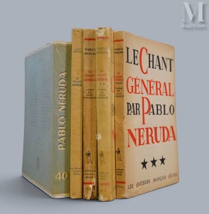 NERUDA (Pablo).
Le Chant général. Paris, Les édite