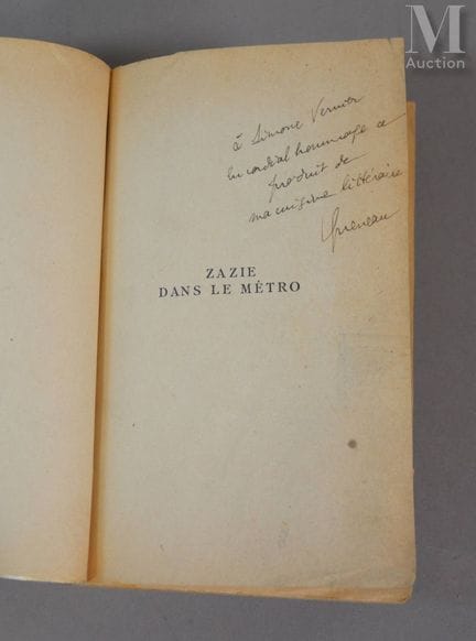 QUENEAU (Raymond).
Zazie dans le métro. Paris, NRF