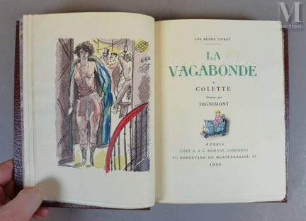 DIGNIMONT (André) & COLETTE.
La Vagabonde. Paris, 