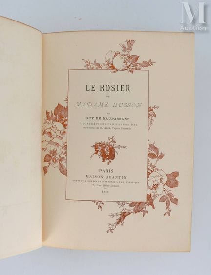MAUPASSANT (Guy de).
Le Rosier de Madame Husson (D