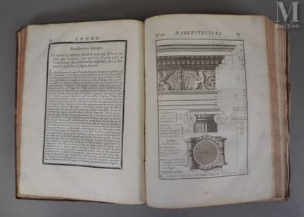 AVILER (Augustin, Charles d').
Architekturkurs, de