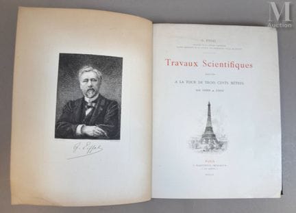 EIFFEL (Gustave).
Wissenschaftliche Arbeiten am 30