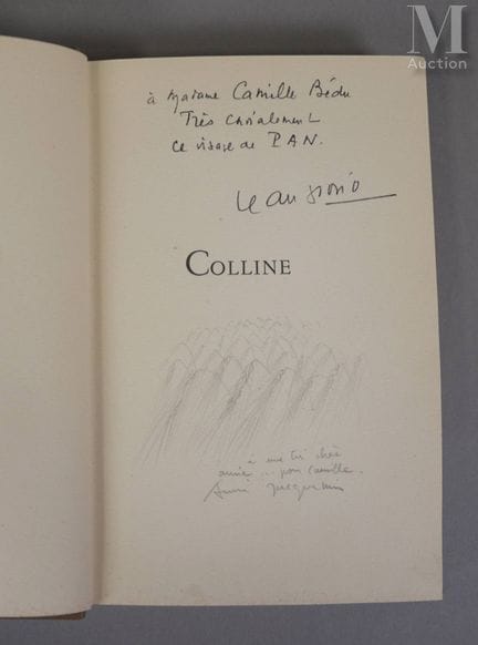GIONO (Jean).
„Colline“. Sechzehn Radierungen von 
