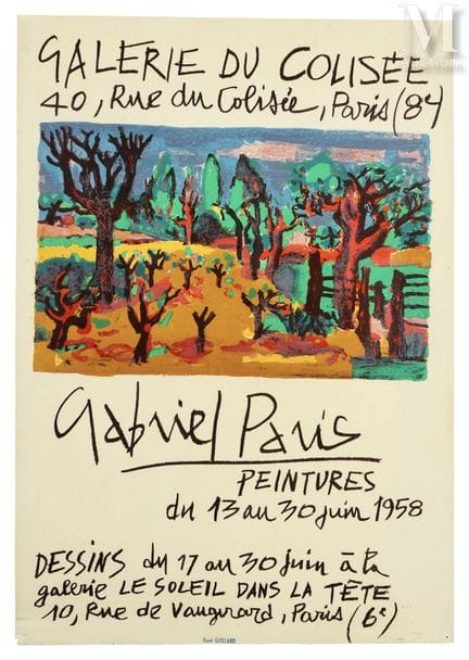 Nach Gabriel PARIS (1924–2000)
Die großen Bäume
Li