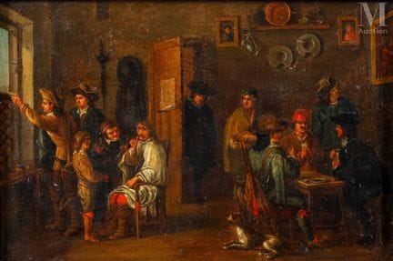 École FLAMANDE de la seconde moitié du XIXème sièc