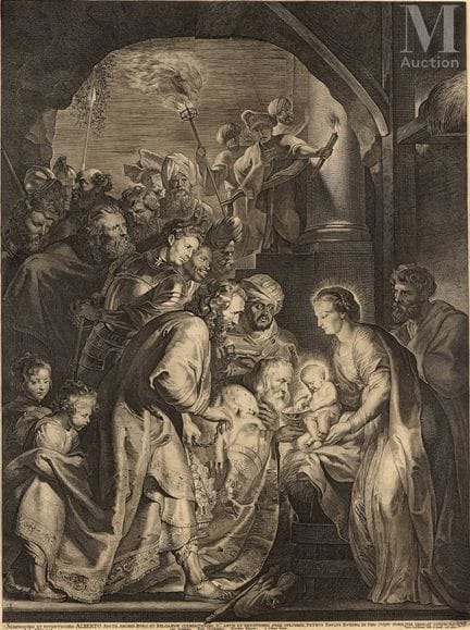 D’après Peter Paul RUBENS (1577-1640) & Lucas VORS