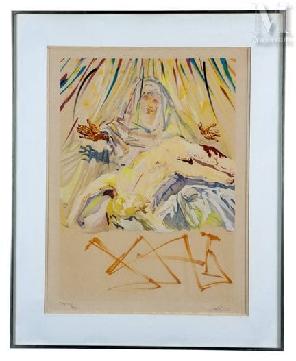 Nach Salvador DALI (1904–1989)
„La Pieta Nera“ ode