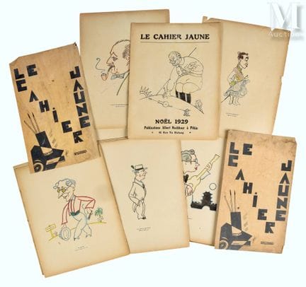 CHINA „Le Cahier Jaune“ – Weihnachten 1929
Seltene